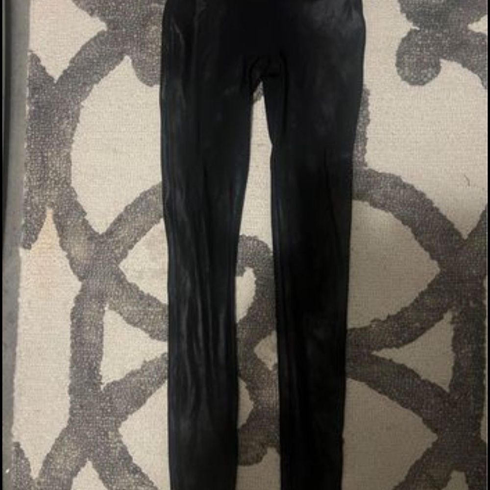 Spanx faux leather leggings